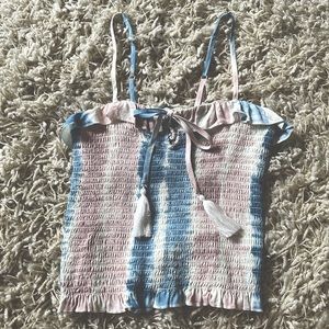 Smocked top